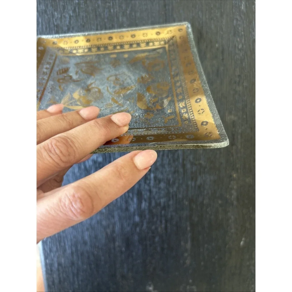 MCM Georges Briard Gold Persian Garden 5.5